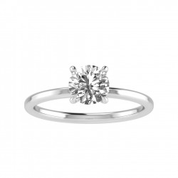 Round Cut Solitaire Ring Setting
